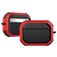 Mobigear Slim Armor Apple AirPods Pro 2 Stoßfeste Hardcase Hülle - Schwarz / Rot