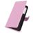 Mobigear Classic HTC Desire 20 Pro Hülle Klapphülle Geldbörse - Pink