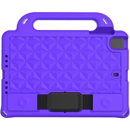 Mobigear Diamond iPad Mini 7 (2024) Tablet Hülle für Kinder mit Tragegriff - Lila