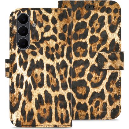 My Style Flex Wallet Samsung Galaxy S26 FE Hülle Klapphülle Geldbörse - Wild Leopard