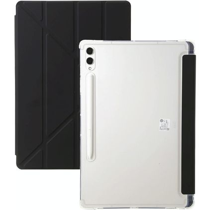 Mobigear Origami Samsung Galaxy Tab S11 Hülle Klapphülle - Schwarz