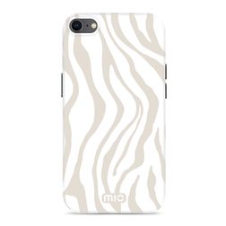 MIO iPhone SE (2022) MagSafe Hülle Hardcase Backcover - Sandy Zebra