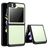 Mobigear Crystal Samsung Galaxy Z Flip 5 Hülle Hardcase Backcover - Transparent / Schwarz
