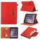 Mobigear Luxury iPad 8 (2020) Hülle Klapphülle + Stifthalter - Rot