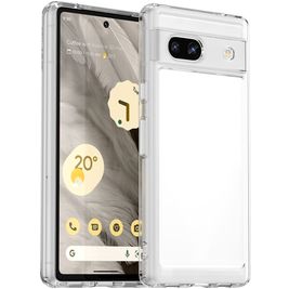 Mobigear Crystal Durchsichtig Google Pixel 7a Hülle Hardcase Backcover - Transparent