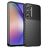 Mobigear Groove Samsung Galaxy A55 Hülle Flexibles TPU Backcover - Schwarz