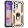 Mobigear Armor Ring Samsung Galaxy A23 Hülle Hardcase Backcover Stoßfest mit Ringhalter - Gold