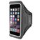 Mobiparts Comfort Fit Handyhalterung Joggen iPhone 6s Plus Sporthülle Neopren Sportarmband - Schwarz