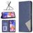 Mobigear Rhombus Slim Samsung Galaxy A23 Hülle Klapphülle - Blau