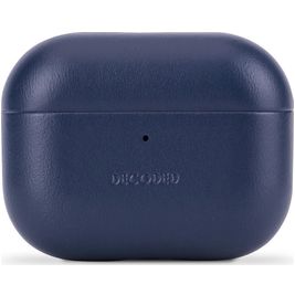 Decoded Apple AirPods Pro 3 Hülle Echtes Leder - Navy Blue