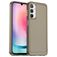 Mobigear Crystal Samsung Galaxy A24 Hülle Hardcase Backcover Stoßfest - Grau