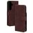 Mobiparts Classic Wallet Samsung Galaxy S25 MagSafe Hülle Klapphülle - Velvet Red