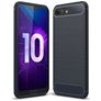 Mobigear Brushed Slim HONOR 10 Hülle Flexibles TPU Backcover - Marineblau