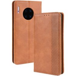 Mobigear Sensation Huawei Mate 30 Pro Hülle Klapphülle Geldbörse - Cognac