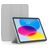 Mobigear Tri-Fold Gel iPad 11 (2025) Hülle TPU,Kunstleder Klapphülle - Grau