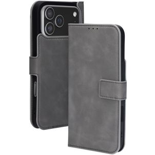 Mobiparts Classic Wallet iPhone 17 Pro Max MagSafe Hülle Klapphülle - Granite Grey