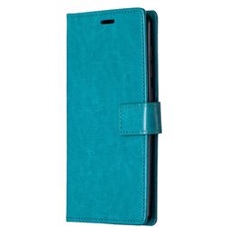 Mobigear Wallet Samsung Galaxy A21s Hülle Klapphülle Geldbörse - Blau