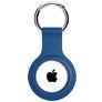 Xccess Keychain Apple AirTag Hülle Flexibles Silikon Schlüsselanhänger - Blau