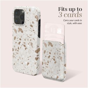 MIO Kartenetui - 3 Karten - MagSafe Kompatibel - Soft Terrazzo