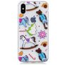 Mobigear Design iPhone X Hülle Flexibles TPU Backcover - Puppen Spielzeug