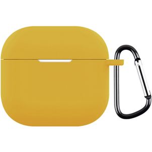 Mobigear Colors Apple AirPods 4 Hülle Flexibles Silikon - Gelb