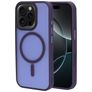 Mobiparts Hardcover iPhone 16 Pro MagSafe Hülle Hardcase Backcover - Satin Purple