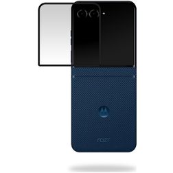 Mobilize Premium Motorola Razr 60 Panzerglas Displayschutz Privacy - Hüllenfreundlich - Schwarz