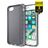 ITSkins SpectrumClear iPhone SE (2020) Hülle Flexibles TPU Backcover Stoßfest - Smoke
