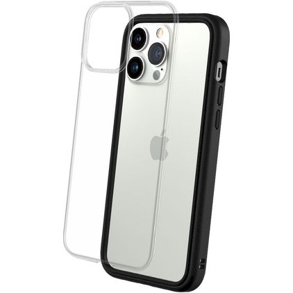 Rhinoshield MOD NX iPhone 13 Pro Max Hülle Hardcase Backcover Stoßfest - Transparent / Schwarz