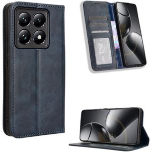 Mobigear Sensation Xiaomi 14T Hülle Klapphülle Geldbörse - Blau