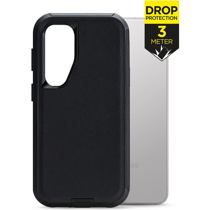 Mobilize Defender Samsung Galaxy S24 Plus Hülle Hardcase Backcover Stoßfest - Schwarz