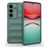 Mobigear Bumpy Samsung Galaxy S26 Hülle Flexibles TPU Backcover - Dunkelgrün