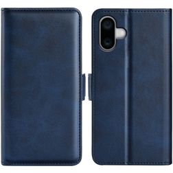 Mobigear Slim Magnet iPhone 16 Plus Hülle Klapphülle Geldbörse - Dunkelblau