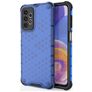 Mobigear Honeycomb Samsung Galaxy A23 Hülle Hardcase Backcover Stoßfest - Blau
