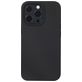Mobigear Rubber Touch iPhone 14 Pro Silikon Hülle Backcover - Schwarz