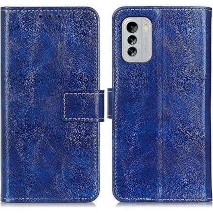 Mobigear Basic Nokia G60 5G Hülle Klapphülle Geldbörse - Blau