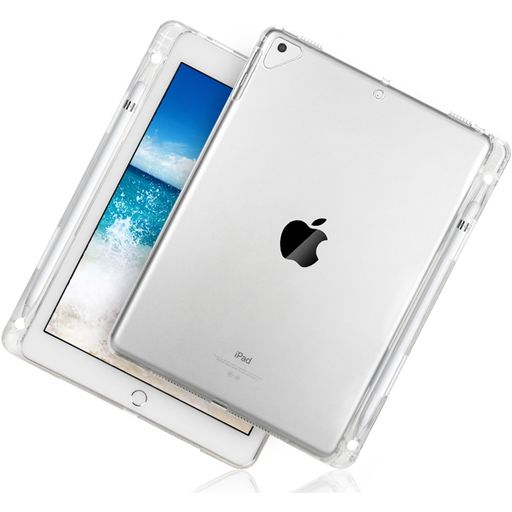 Mobigear Basics Pencil iPad Pro 9.7 Zoll (2016) Hülle Flexibles TPU Backcover - Transparent