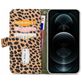 Mobilize Magnet Zipper iPhone 12 Pro Max Hülle Abnehmbare 2in1 Klapphülle Geldbörse - Leopard