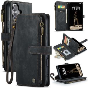 CaseMe C30 iPhone 17 Klapphülle Portemonnaie - Schwarz