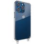 Mobigear Mix & Match Transparent iPhone 13 Pro TPU (flexibel) Handykette - Transparent