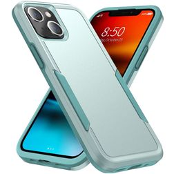 Mobigear Heavy Armor iPhone 14 Plus Hülle Hardcase Backcover Stoßfest - Grün