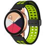 Mobigear Sport Plus Mag Silikon Smartwatch Armband Magnetverschluss - 22-mm-Universalanschluss - Schwarz / Grün