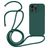 Mobigear Lanyard iPhone 14 Pro Max Silikon Handykette - Dunkelgrün