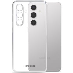 Mobilize Gelly Durchsichtig Samsung Galaxy S24 Plus Hülle Flexibles TPU Backcover - Transparent