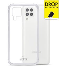 My Style Protective Flex Durchsichtig Samsung Galaxy A22 4G Hülle Flexibles TPU Backcover Stoßfest - Transparent