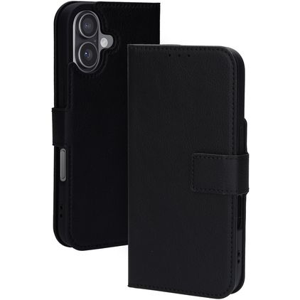 Mobiparts Classic Wallet iPhone 17 MagSafe Hülle Klapphülle - Schwarz