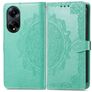 Mobigear Dreamcatcher OPPO A98 Hülle Klapphülle Geldbörse - Türkis