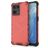 Mobigear Honeycomb OPPO Reno 7 4G Hülle Hardcase Backcover Stoßfest - Rot