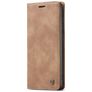 Caseme 013 Samsung Galaxy A51 Hülle Klapphülle Geldbörse - Braun