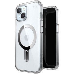 Speck Presidio Clear Transparent iPhone 15 MagSafe Hardcase Backcover - ClickLock